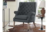 Kathryn Upholsterd Fabric Lounge Chair