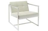 Hector Upholsterd Vinil Lounge Chair