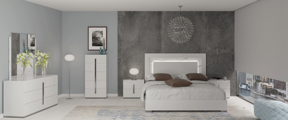Caren Bedroom w/Light White color