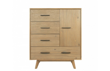Clariss - Contemporary Walnut Chest