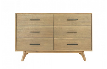 Clariss - Contemporary Walnut Dresser