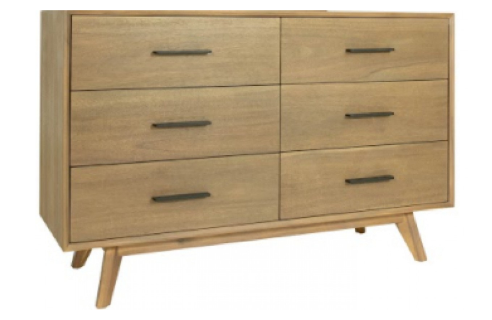Clariss - Contemporary Walnut Dresser