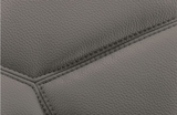 Portland - Modern Dark Grey Teco Leather Sectional Sofa
