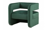 Berkeley Modern Dark Green Accent Chair
