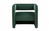 Berkeley Modern Dark Green Accent Chair