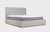 Helga Gray Upholstered Bed with  Storage by Nordholtz