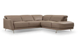 Acton Premium Leather Sectional Sofa