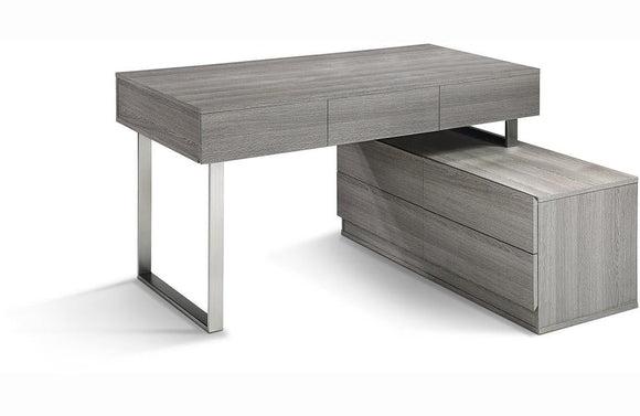 Tay Modern Grey Desk