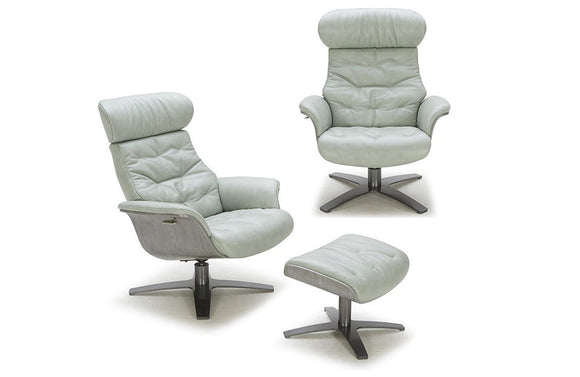 The Karma Lounge Chair Mint Green