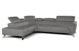 Imani Italian Premium Leather Sectional Sofa