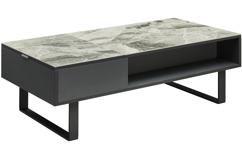 1388 Coffee Table w/ storage Grey