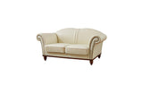 Ashlyn Modern Leather Sofa Set