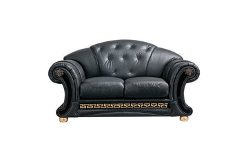 Apolo Black Loveseat