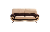Mila Modern Leather Sofa Set