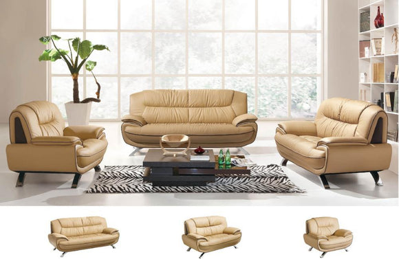 lichten verdund Groet Cody Modern Leather Sofa Set -Buy ($2960) in a modern furniture store  Fairfield, NJ | Casa Eleganza Furniture & Mattress