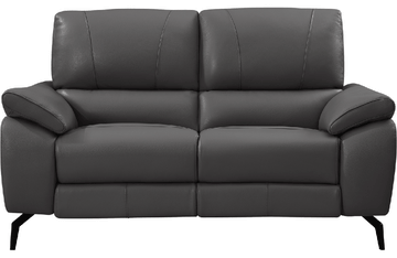 2934 Dark Grey Loveseat with electric recliners