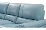 2934 Blue Sofa with electric recliners