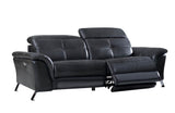 Delilah Modern Recliner Leather Sofa Set