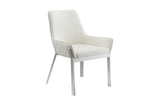 Miami Dining Chair White (Set of 2)