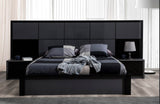Toledo Modern Gray and Black Bedroom Set
