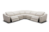 Milan Silver Grey Motion Sectional Sofa