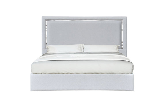 Monet Bed Silver Grey