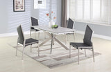 Marie Dining Table 5 pc Gray
