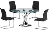 Rebeca Jane 5 pc Round Dining Set