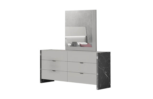 Stoneage Premium Dresser and Mirror
