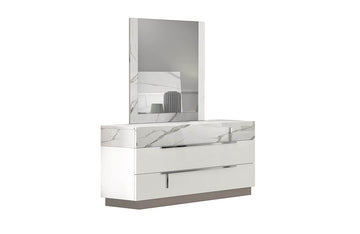 Sunset Premium Dresser and Mirror