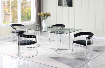 Trisha 5 pc Dining Set 42"x 72"