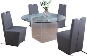 Valerie Evie 5 pc Dining Set Round