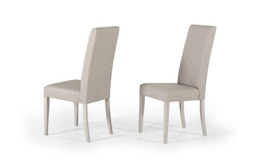 Alexa Italian Modern Gray Dining Chair