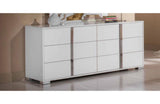 San Marino Modern Dresser White