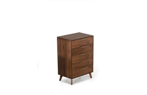 Soria Modern Walnut Chest