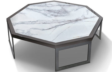 Vision Living Octagonal Cocktail Table