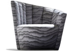 Vision Living Tulip Gray Armchair