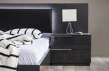 Sacramento Modern Bedroom Set in Dark Gray