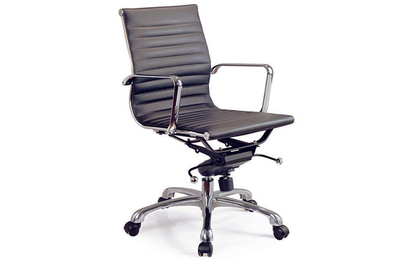 Comfy Low Back Office Chair Black