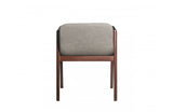 Modrest Avrum Modern Dark Grey Eco-Leather Dining Chair (Set of 2)