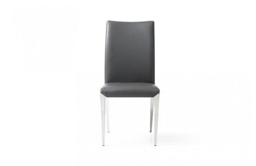 Modrest Taryn - Modern Dark Grey Dining Chair (Set of 2)