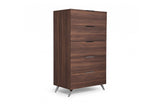 Nova Domus Brooklyn Italian Modern Walnut Chest