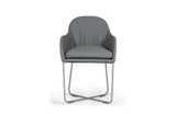 Modrest Sweeny Modern Grey Dining Chair