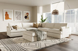 Divani Casa Danica Modern Grey Sectional Sofa