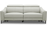 Divani Casa Eden Modern Grey Leather Sofa Set