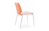 Modrest Eileen Modern Cognac Eco-Leather Dining Chair (Set of 2)