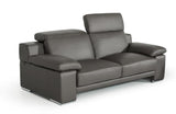 Derek Modern Leather Sofa Set