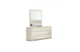 Modrest Grace Italian Modern Beige Mirror