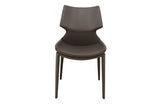 Modrest Helwig Contemporary Grey Eco-Leather Dining Chair (Set of 2)