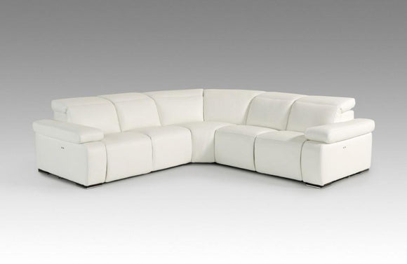 Amari Italian Leather Sectional Sofa